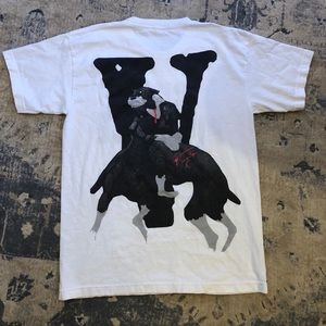 City Morgue x Vlone dogs tee